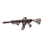 3D-puidust mehaaniline konstrueerimiskomplekt ROKR M416 Carbine, LQB02, 410 osa
