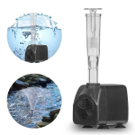 Purskkaevukomplekt tiigile, Kruger Meier Sturmkraft Brunnen, 10 W, 650 l/h