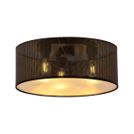 Emibig laelamp Aston 3 must/kuldne