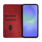 Atveramie maciņi Evelatus Samsung Galaxy A37 Book case Red 4752192106034 EVESAMA37BCR (4752192106034)