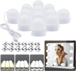Sanlion LED-peeglivalgusti, 12 LED-lampi