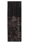 Vaip Pyron 325, 60x180 cm, must