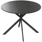 S&ouml;&ouml;gilaud 100 cm, t&ouml;&ouml;stuslik stiil, must