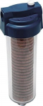 &Uuml;mmargune roostevabast terasest valamu Advance 450 mm, matt kroom, &uuml;levool, kork