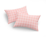 L'essentiel Maison padjap&uuml;&uuml;ride komplekt Tavşancık, 50x70, roosa/valge, 2-osaline