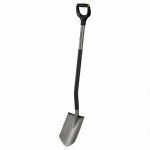 Ergonoomiline labidas - FISKARS - FS-1067511 - Terav - D-kujuline k&auml;epide - Pikkus 124,9 cm