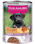 Eukanuba konserveeritud kutsikatoit kalkuni ja porgandiga 400g