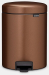 Brabantia pr&uuml;gikast pedaaliga Pedal Bin Newicon 5L Warm Bronze