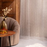 Homla kardin B2 Essentials Jacquard, 140x250 cm, valge