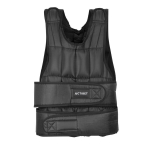 Kaalutud vest Actiget 20 kg must
