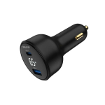 Auto lādētāji Evelatus Evelatus Express Car Charger 65W Black 4752192096472 RCC-634 (4752192096472)