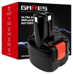 Gares aku, sobib Bosch 2607335437 2607335587, 7,2 V 2Ah