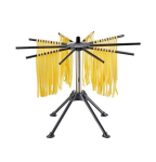 Pasta kuivati - GEFU DIVERSO G-28371 kokkupandav tehnopol&uuml;meer roostevaba teras must h&otilde;bedane