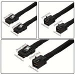 Mini SAS HD andmesidekaabel, server, RAID Pickify, 0.5m/19.68inch