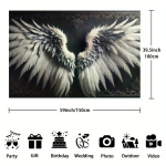Gooti Inglitiibade Taust Kangast Fotostuudiole Pickify, 100.33cm x 149.86cm