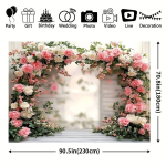 Kevadlillede Pol&uuml;esterfoto Taustakangas Peotarvik Pickify, 100 * 150 cm / 39 colių &times; 59 colių