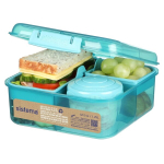 Sistema Bento Box to Go 1,25L l&otilde;unas&ouml;&ouml;gikarp, sinakasroheline