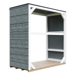 LP Smartside puukuur v&auml;rvikomplektiga 1,14m&sup2; - 75 x 153 x K159 cm - M980-1 - CAVERN STEEL