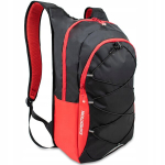Linna seljakott 30l - must-punane - Semi Line