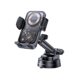 Telefonihoidja Auto turētājs yesido 15W Suction Cup Car Wireless Charging Holder Black 6942314405260 C307 (6942314405260)
