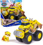 Psi Patrol Rescue Wheels ehitusauto koos Rubble figuuriga 6cm, uniwersalny
