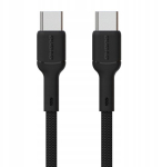 Dudao L9c Usb-c - Usb-c kaabel, 65w, 2m, must