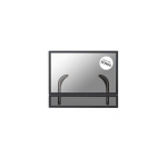 Helikaart NewStar SPEAKER-W100 - Mounting kit (wall / ceiling mount) for speakers (NS-SB100)