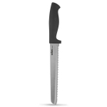 Leivanoaga - ORION - Sakiline tera 17,5 cm - Roostevaba teras - Ergonoomiline k&auml;epide - 30 cm