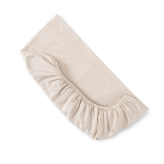 Jersey-kummiga voodilina beebivoodile 60x120+15, beež, pehme puuvill