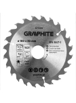 Grafiitketassaag, 160x30mm, 24 hammast, puit, Mdf