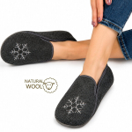 Nowo&reg; naiste talvised vildist lambavillaga soojustatud sussid