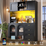 Hoiukapp, 120x40x188cm, 4 ust, LED-tuli, 1 tk