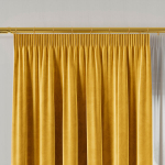 Markiteza pimendav kardin Velvi, 140x160 cm, kollane