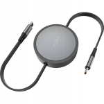 100 W v&otilde;imsusega USB-C/USB-C t&otilde;mmatav kaabel
