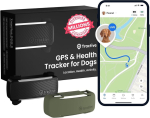 GPS-j&auml;lgija koertele Tractive, GPS sekiklis &scaron;unims Tractive