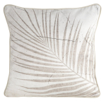 Eurofirany dekoratiivne padjap&uuml;&uuml;r JA152-06, 45x45 cm, liiva/valge
