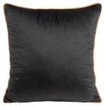 Eurofirany dekoratiivne padjap&uuml;&uuml;r JQF-04, 40x40 cm, must/oranž