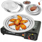Grillimisalus turistlikule pliidile Grill 30cm Roostevaba teras