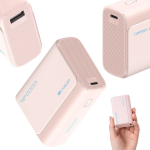 Akupank Cuktech CP13 roosa 10000 mAh v&otilde;imsuspank (USB‑C + USB‑A, 30W)