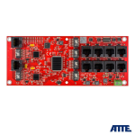 Atte xPoE-10-20A-OF 10-Port PoE Switch (8x Fast Ethernet PoE + 2x Gigabit Uplink), Unmanaged