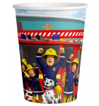 &Uuml;hekordsete tasside komplekt Fireman Sam, 250 ml, 8 tk.