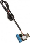 USB 3.1 Gen 2 sisemine adapter USB 3.0 - Akasa - AK-CBUB38-40BK - 40 cm - Musta v&auml;rvi