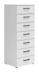 Kummut MultiDo, 40x45x115 cm, valge