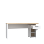 Kirjutuslaud Contra Costa, 160x160x73,5 cm, valge