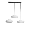 Opviq ripplamp 9031-5, valge/must