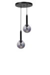 Opviq rippvalgusti 9059-2, must/hall