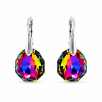 H&otilde;bedased k&otilde;rvar&otilde;ngad &bdquo;Frozen Edges (Vitrail Medium)&ldquo; Swarovski&reg; kristallidega