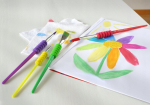 Pehme varrega Faber-castell kooliharjad, 4 tk.