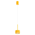 Sollux Lighting rippvalgusti Aura 1, kollane