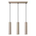 Sollux Lighting ripplamp Lagos 1, hallikaspruun